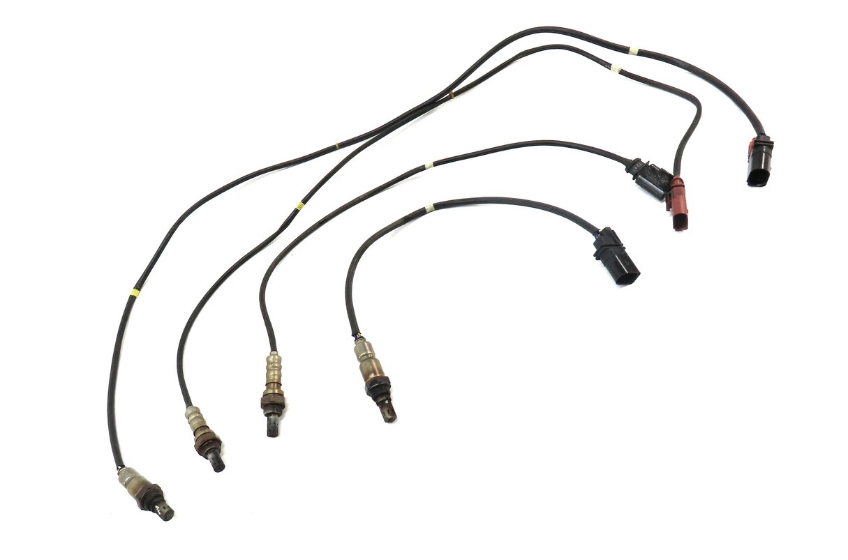 Thumbnail 3: 2013 AUDI Q7 (4L) 3.0L ENGINE (CTWB) O2 OXYGEN SENSOR PRE POST CAT SET OF 4