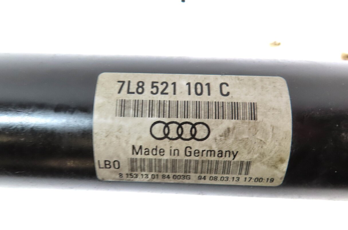Thumbnail 5: 2011-2015 AUDI Q7 (4L) FRONT DRIVESHAFT DRIVELINE DRIVE LINE SHAFT