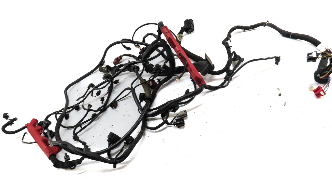 Thumbnail 3: 2013 AUDI Q7 (4L) 3.0L ENGINE (CTWB) WIRING WIRE HARNESS LOOM