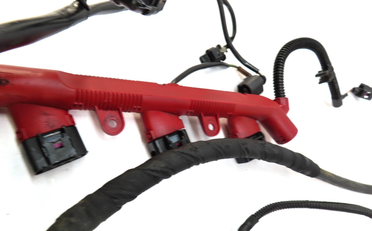 Thumbnail 5: 2013 AUDI Q7 (4L) 3.0L ENGINE (CTWB) WIRING WIRE HARNESS LOOM