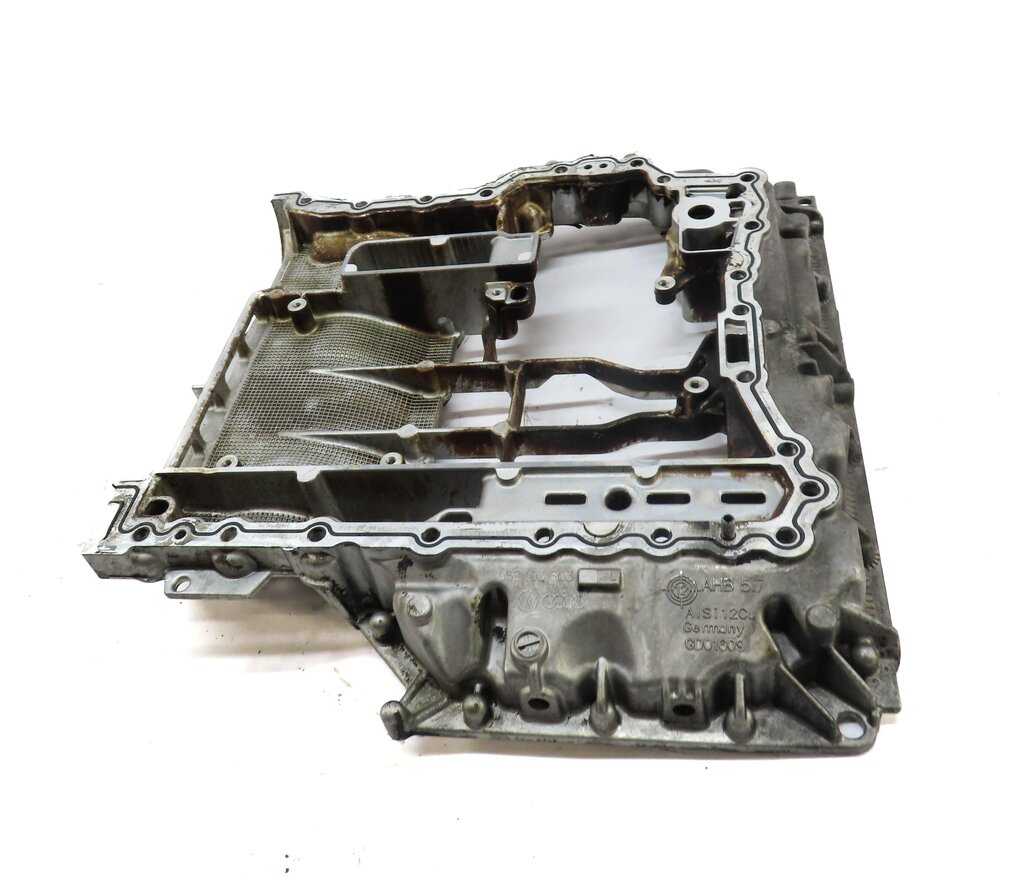 Thumbnail 2: 2013 AUDI Q7 (4L) 3.0L ENGINE (CTWB) UPPER ENGINE OIL PAN 063103603