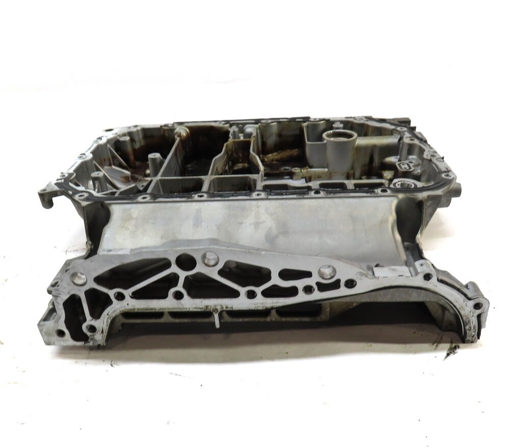 Thumbnail 6: 2013 AUDI Q7 (4L) 3.0L ENGINE (CTWB) UPPER ENGINE OIL PAN 063103603