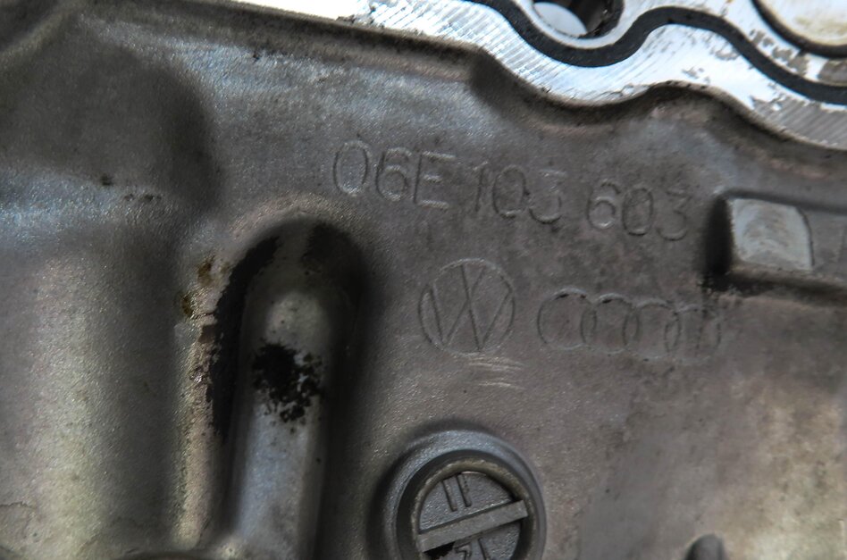 Thumbnail 7: 2013 AUDI Q7 (4L) 3.0L ENGINE (CTWB) UPPER ENGINE OIL PAN 063103603