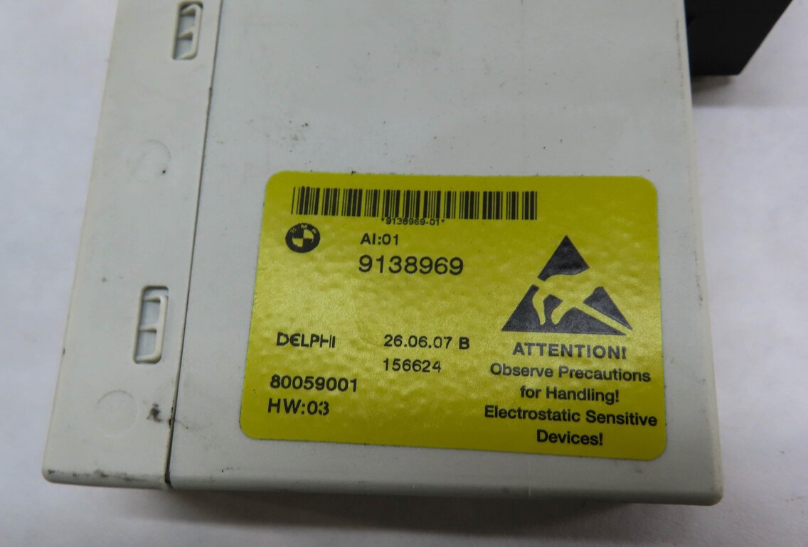Thumbnail 4: 2008 BMW 535i (E60) CENTER CONSOLE iDRIVE CONTROL MODULE SET 9138969 9113064