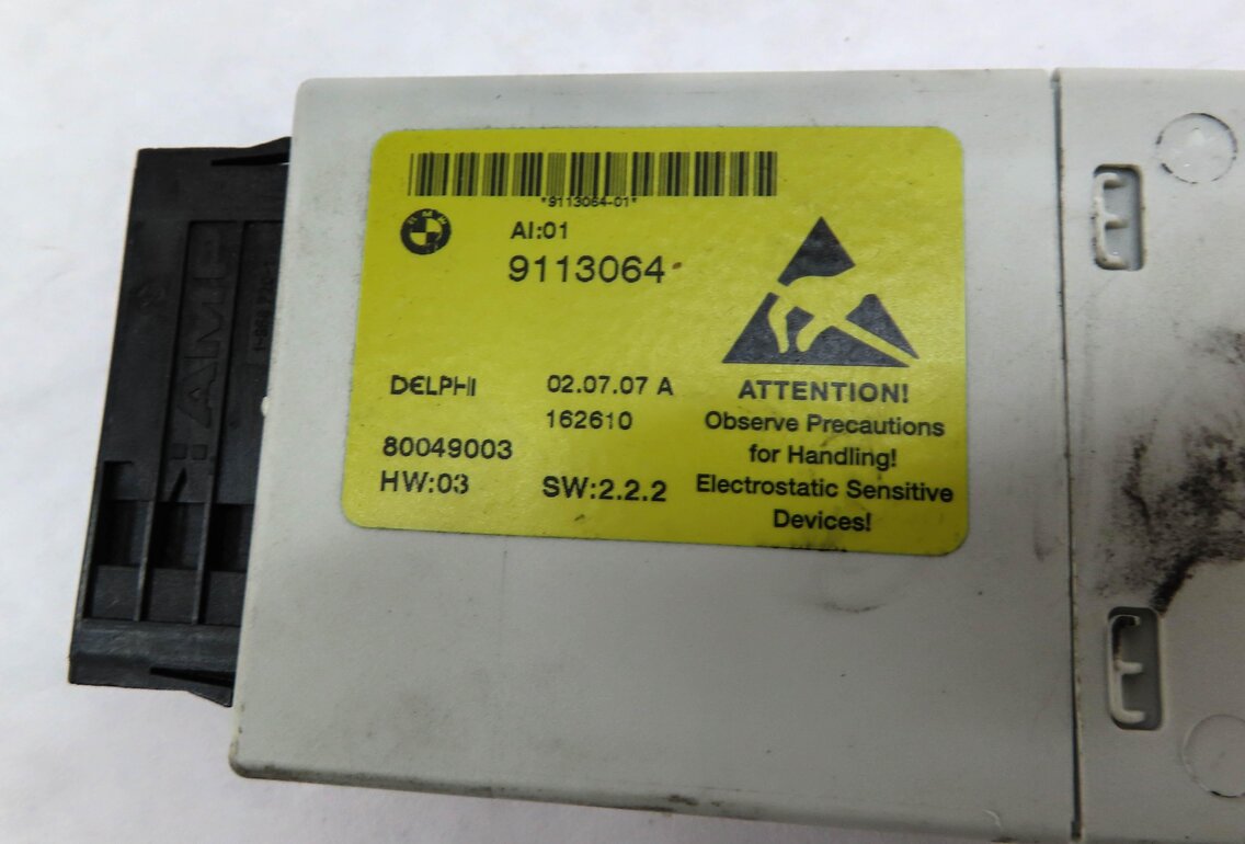 Thumbnail 5: 2008 BMW 535i (E60) CENTER CONSOLE iDRIVE CONTROL MODULE SET 9138969 9113064