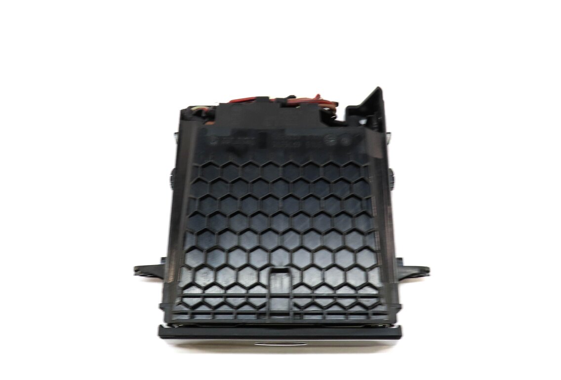 Thumbnail 4: 2008 BMW 535i (E60) FRONT CENTER CONSOLE ASH TRAY BIN w/ 12v SOCKET w/ WOOD TRIM