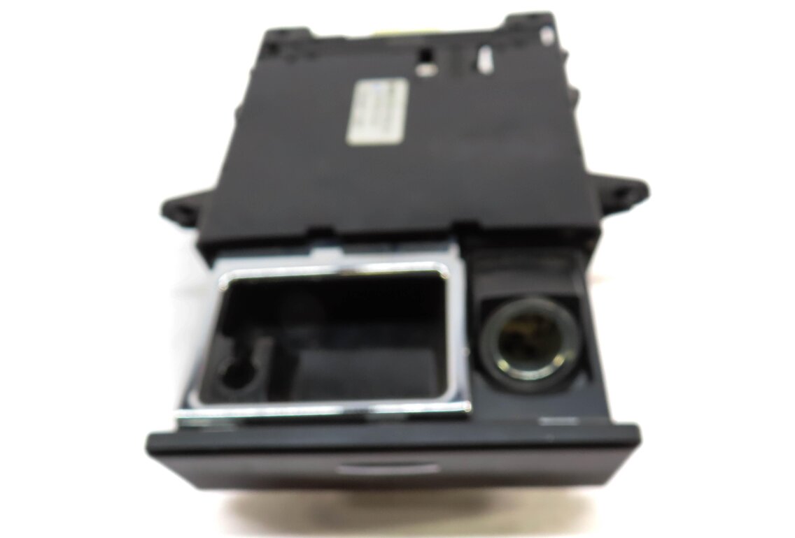 Thumbnail 8: 2008 BMW 535i (E60) FRONT CENTER CONSOLE ASH TRAY BIN w/ 12v SOCKET w/ WOOD TRIM