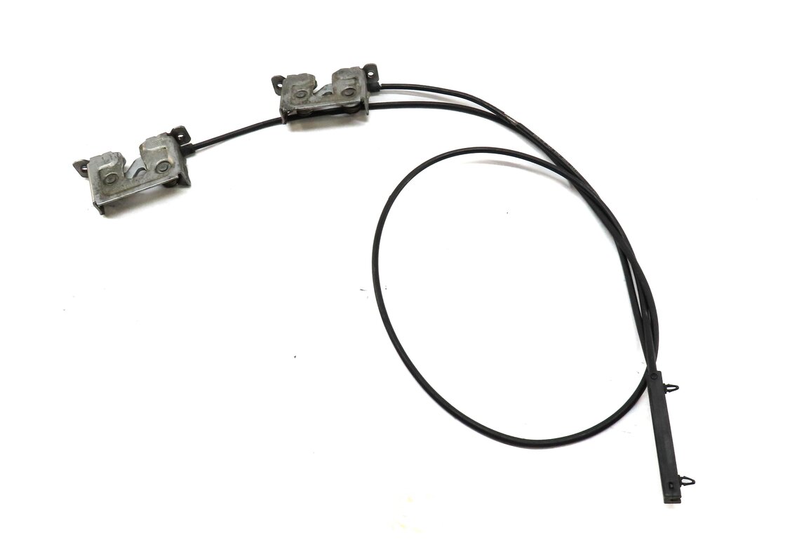 Thumbnail 3: 2008 BMW 535i (E60) HOOD LEFT & RIGHT LOWER LATCH SET OF 2 w/ CABLE 7115223
