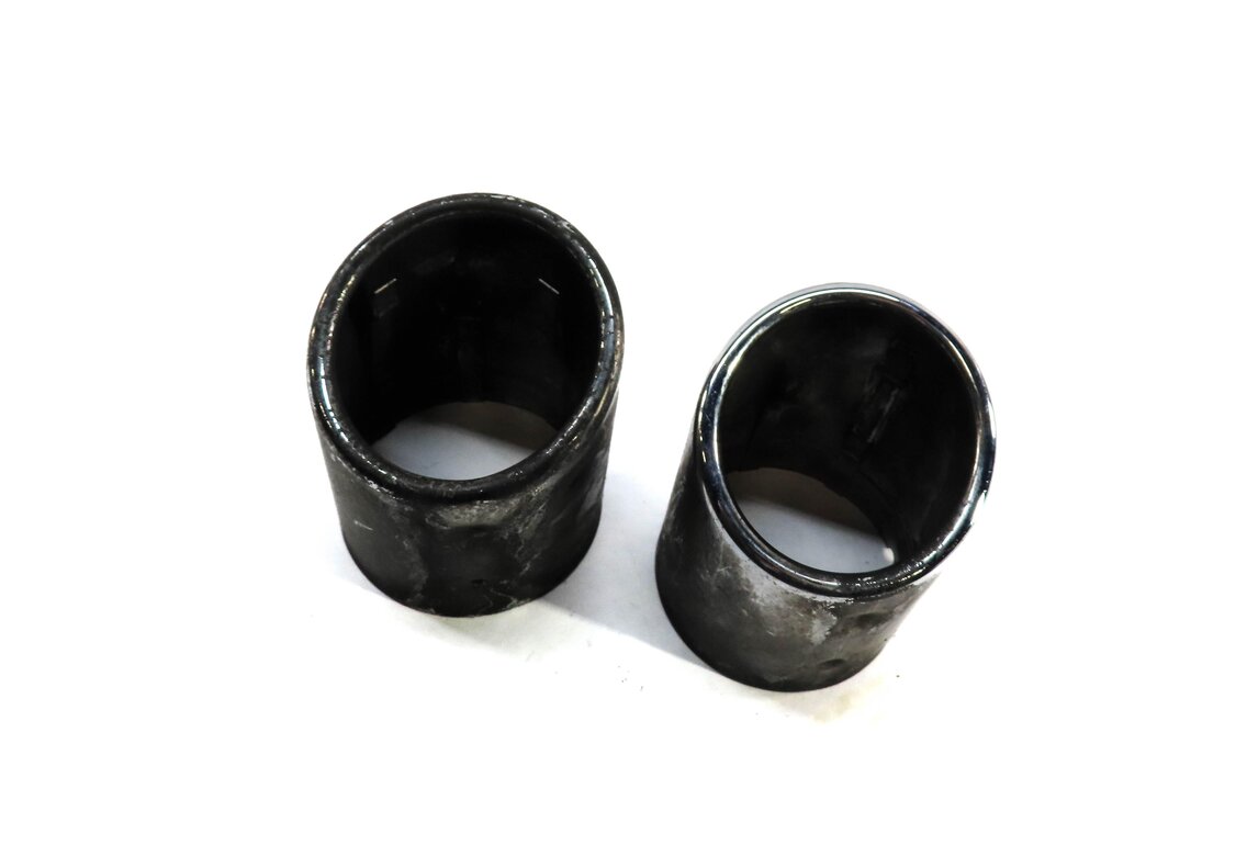 2008 BMW 535i (E60) 3.0T N54 REAR LEFT & RIGHT EXHAUST MUFFLER TIP SET