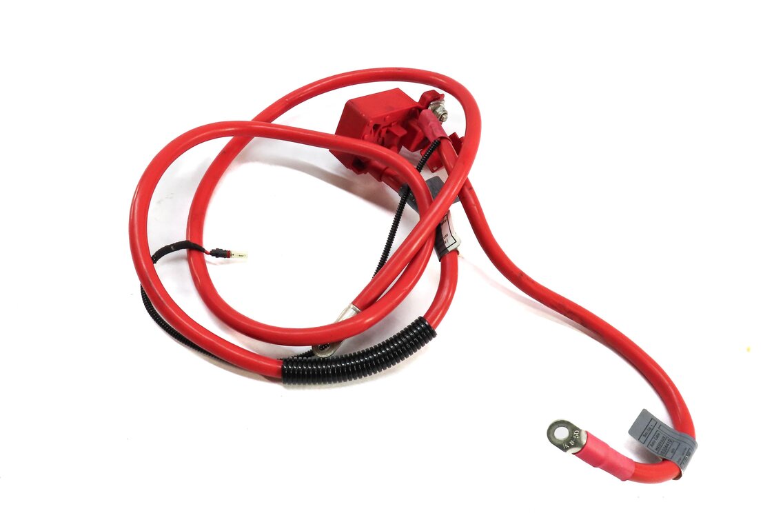 2008 BMW 535i (E60) POSITIVE BATTERY CABLE w/ TERMINAL (CUT END) 9127768