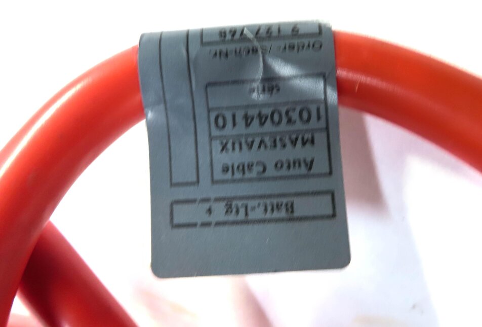 Thumbnail 5: 2008 BMW 535i (E60) POSITIVE BATTERY CABLE w/ TERMINAL (CUT END) 9127768