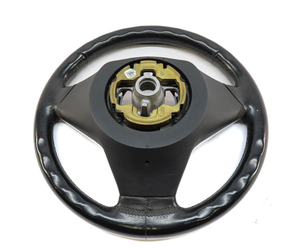 Thumbnail 4: 06-10 BMW 5 6 SERIES E60 E63 SPORT STEERING WHEEL w/ SWITCH BUTTONS (BLACK)