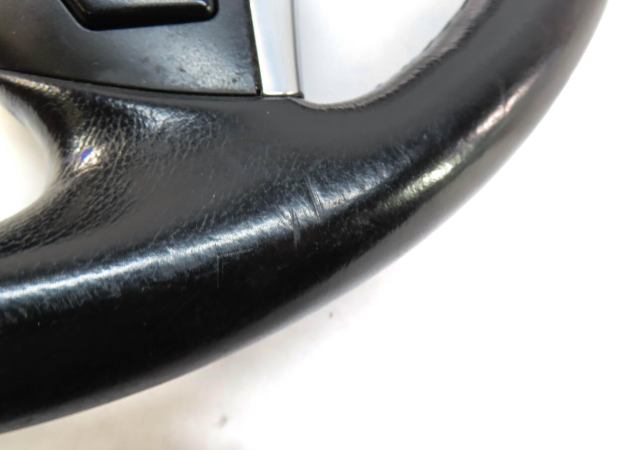 Thumbnail 5: 06-10 BMW 5 6 SERIES E60 E63 SPORT STEERING WHEEL w/ SWITCH BUTTONS (BLACK)