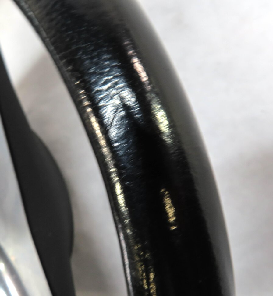 Thumbnail 7: 06-10 BMW 5 6 SERIES E60 E63 SPORT STEERING WHEEL w/ SWITCH BUTTONS (BLACK)