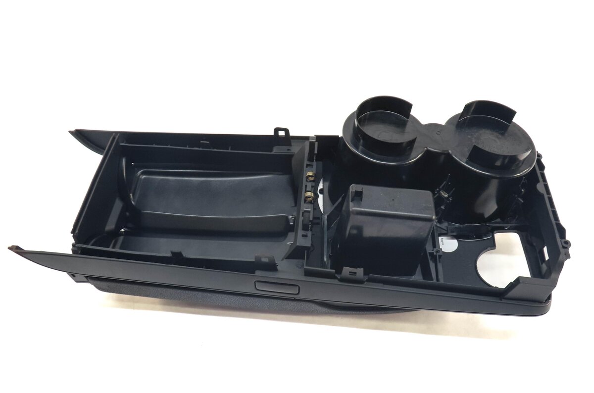 Thumbnail 5: 12-15 MERCEDES C-CLASS (W204) FRONT CENTER CONSOLE ARMREST COMPARTMENT (BLACK)