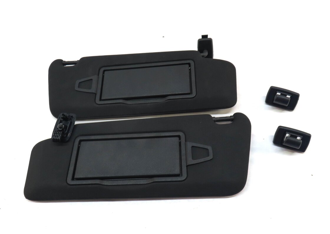 Thumbnail 2: 2008-2014 MERCEDES BENZ C-CLASS (W204) FRONT LEFT & RIGHT SUNVISOR SET (BLACK)
