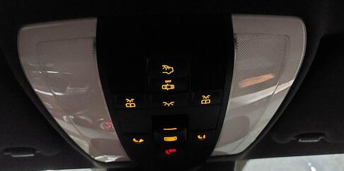 Thumbnail 2: 2014 MERCEDES C250 (W204) FRONT ROOF MAP READING DOME LIGHT LAMP (WHITE & BLACK)
