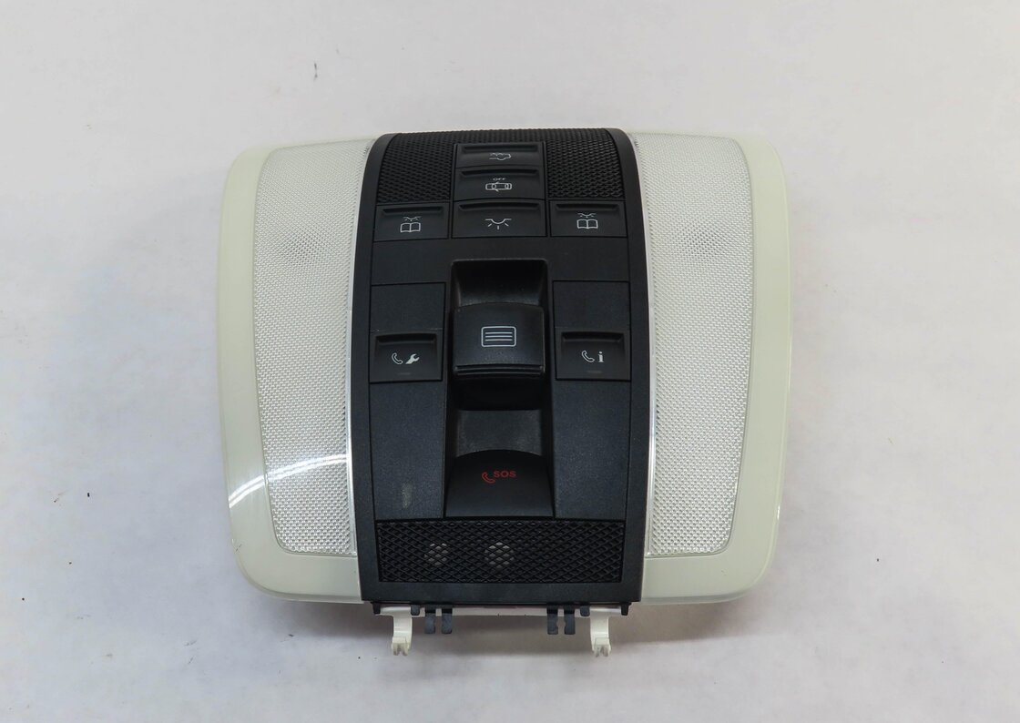 Thumbnail 3: 2014 MERCEDES C250 (W204) FRONT ROOF MAP READING DOME LIGHT LAMP (WHITE & BLACK)