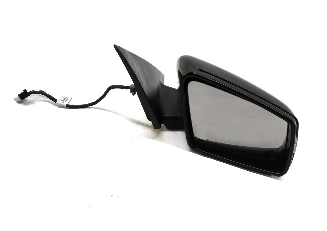 12-14 MERCEDES C-CLASS (W204) RIGHT HEATED AUTODIM MEMORY DOOR MIRROR (BLACK)