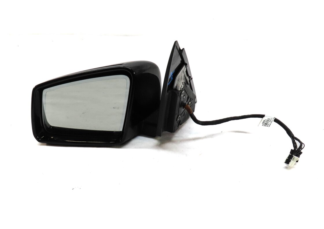 Thumbnail 3: 12-14 MERCEDES C250 (W204) LEFT DRIVER HEATED AUTODIM MEMORY DOOR MIRROR (BLACK)