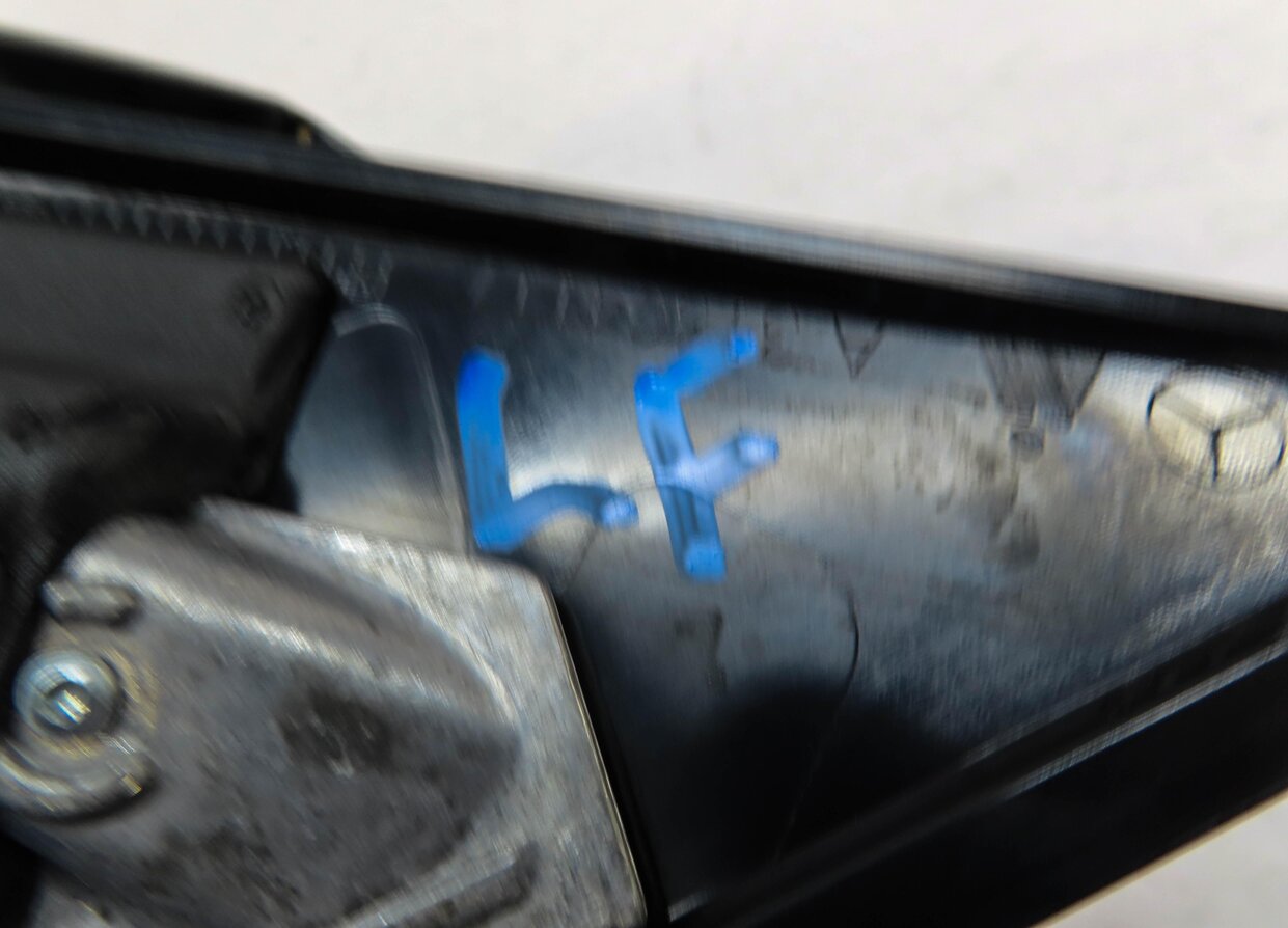 Thumbnail 8: 12-14 MERCEDES C250 (W204) LEFT DRIVER HEATED AUTODIM MEMORY DOOR MIRROR (BLACK)