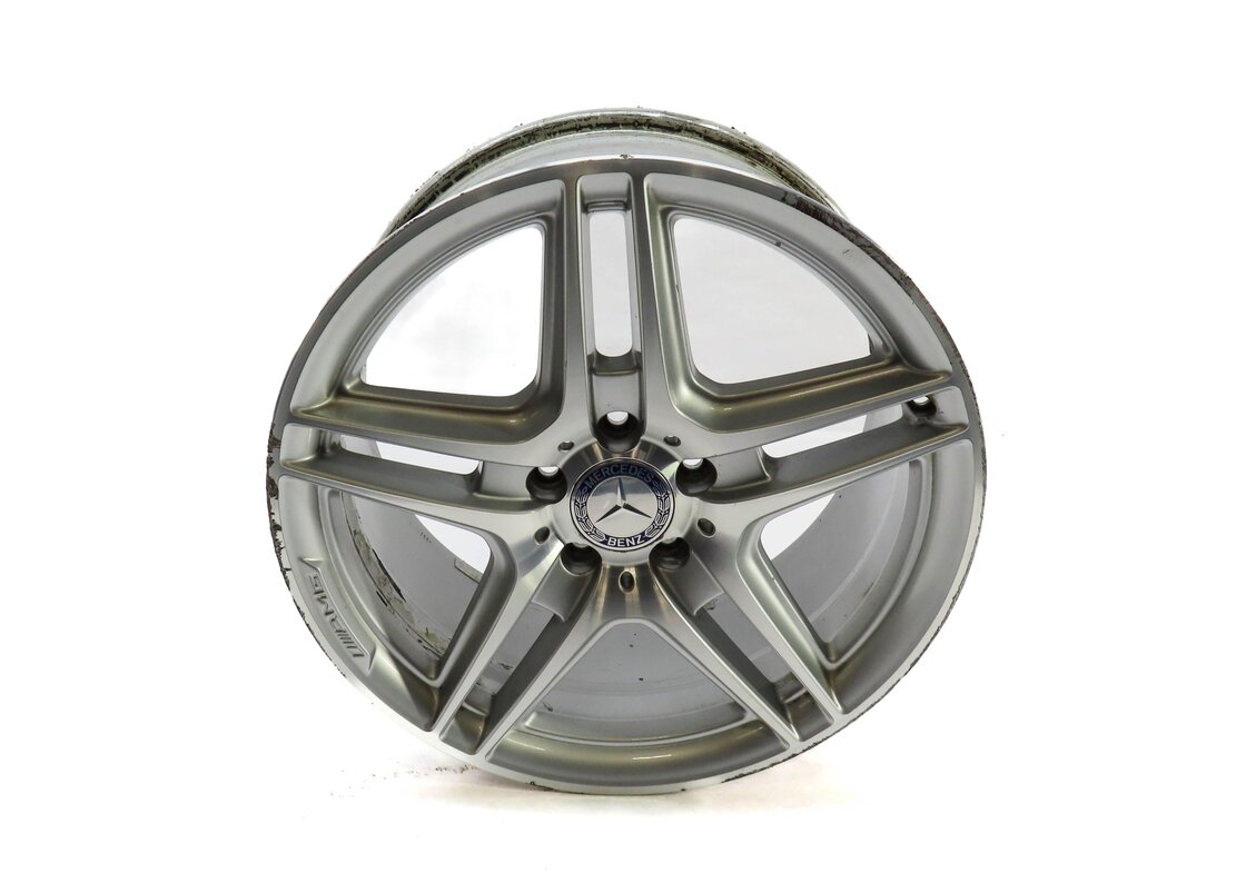 08-15 MERCEDES BENZ C-CLASS (W204) REAR - 18x8.5 AMG 5 DOUBLE SPOKE WHEEL RIM