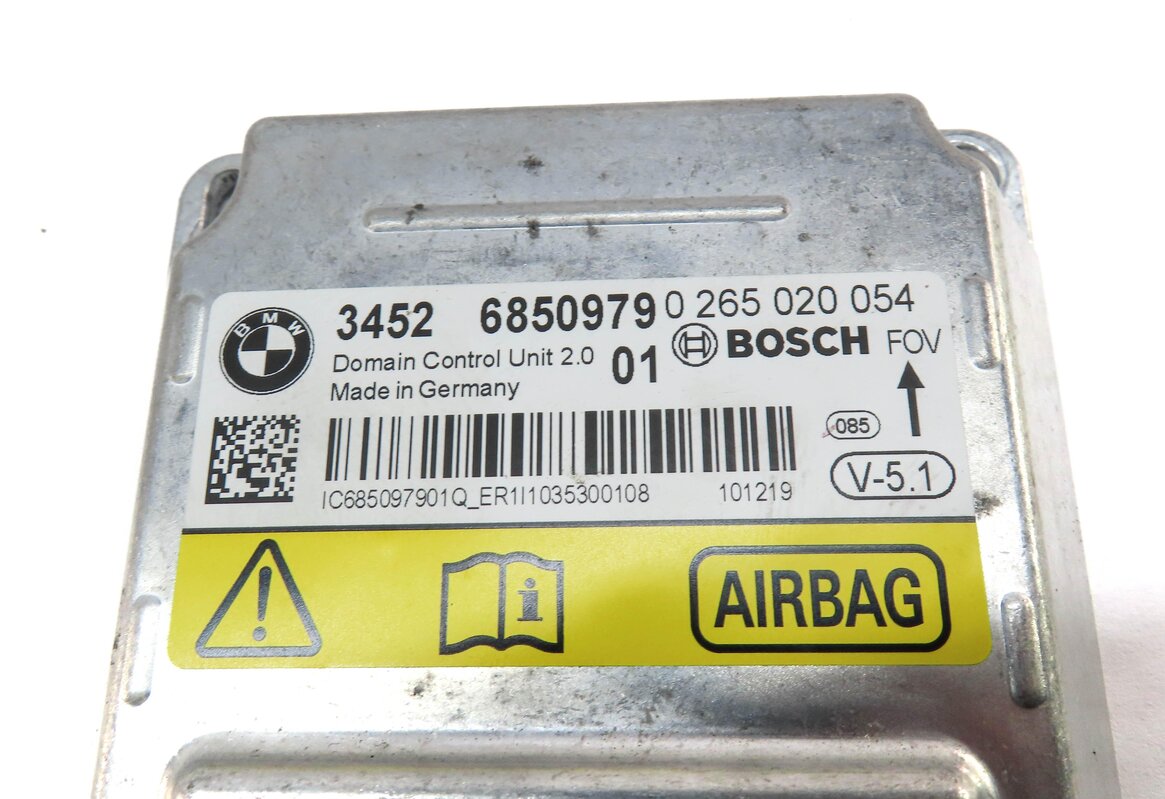 Thumbnail 4: 12-21 BMW 2 3 4 5 6 7 X3 X4 X5 X6 (F22 F30 F32 F10 F15 F16 F85) SRS BAG MODULE