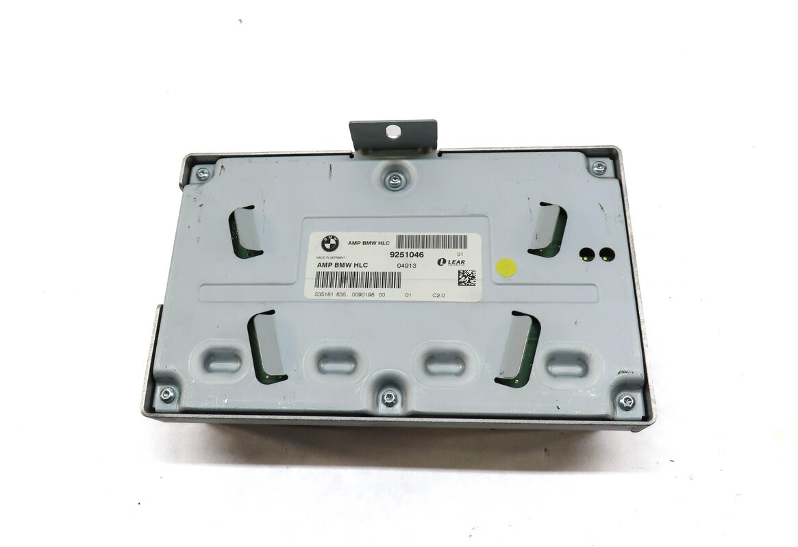 Thumbnail 3: 2011 BMW X3 (F25) LEAR HIFI AUDIO STEREO RADIO SYSTEM AMPLIFIER AMP (THRU 2/11)