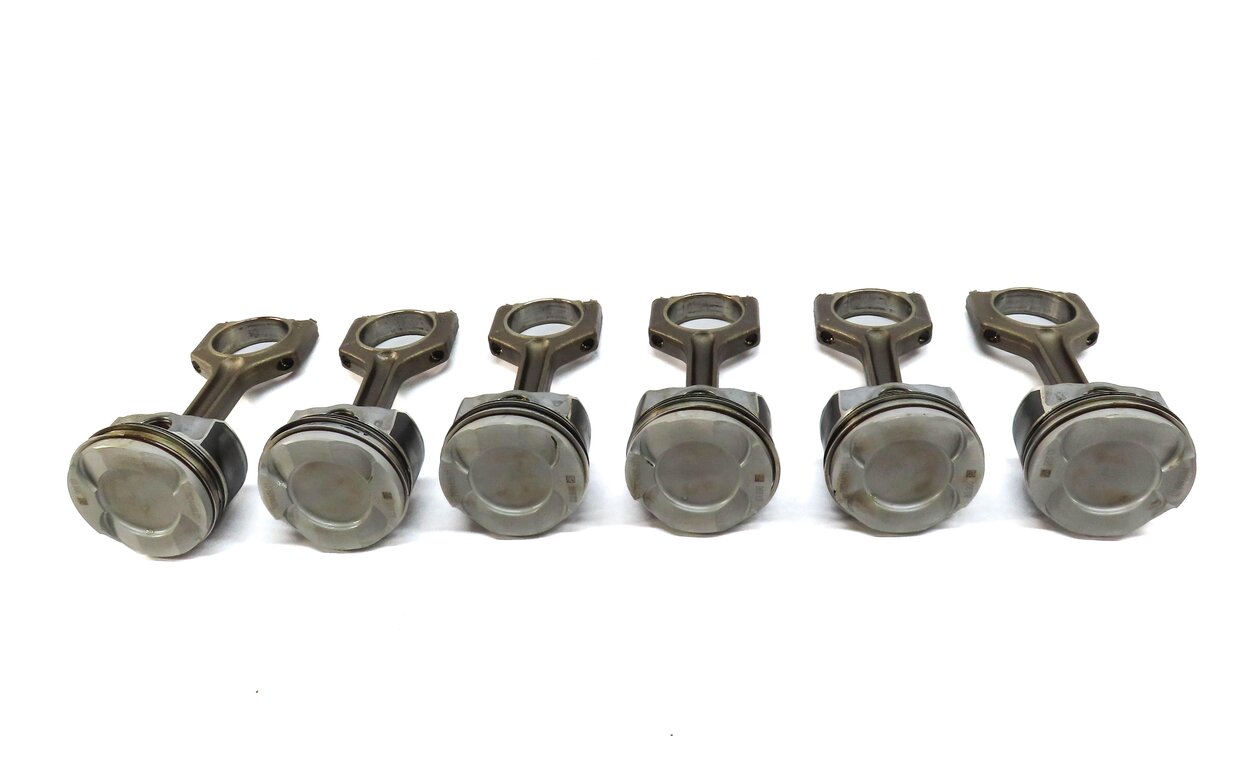 Thumbnail 3: BMW 1/3/5/6/7/X1/X3/X5/X6 3.0L N55 TURBO ENGINE - PISTON w/ CONNECTING ROD SET/6