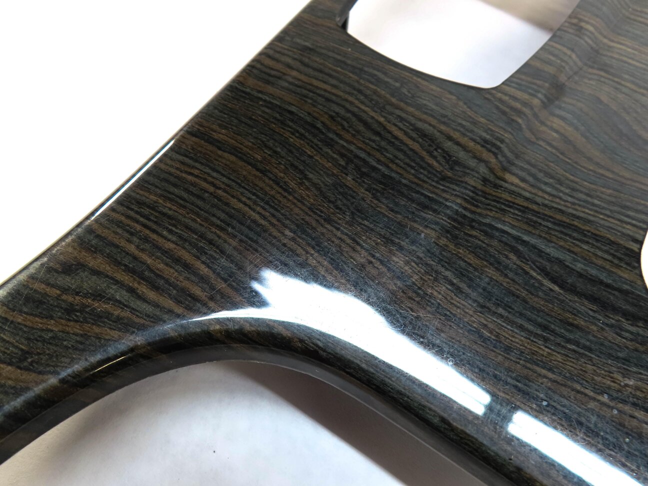 Thumbnail 12: 11 BMW X3 F25 FRONT REAR LEFT RIGHT DOOR DASH CONSOLE TRIM SET (FINE WAVE WOOD)
