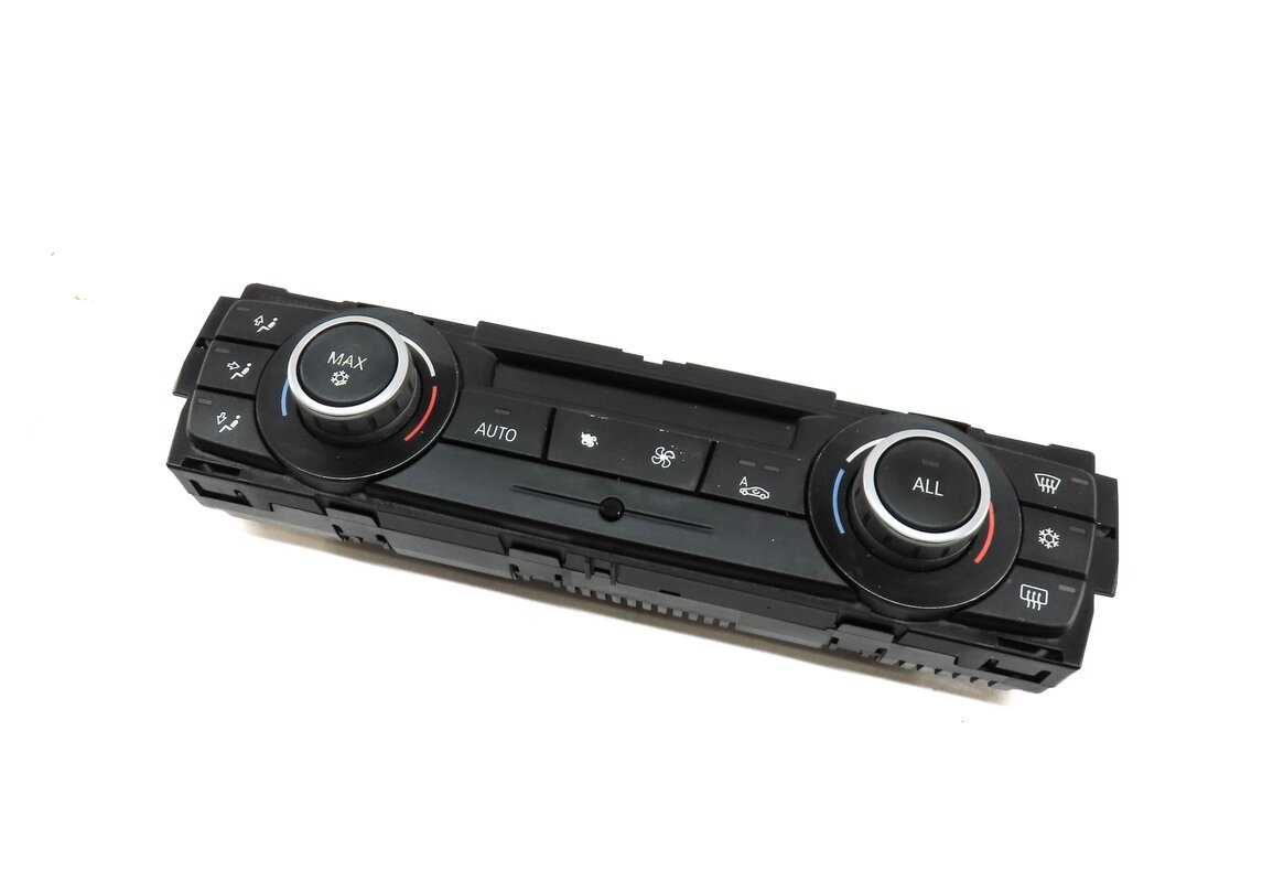 2011-2014 BMW X3 (F25) FRONT HEATER A/C TEMPERATURE CLIMATE CONTROL PANEL
