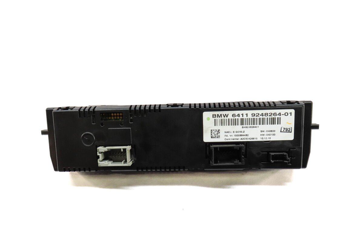 Thumbnail 4: 2011-2014 BMW X3 (F25) FRONT HEATER A/C TEMPERATURE CLIMATE CONTROL PANEL