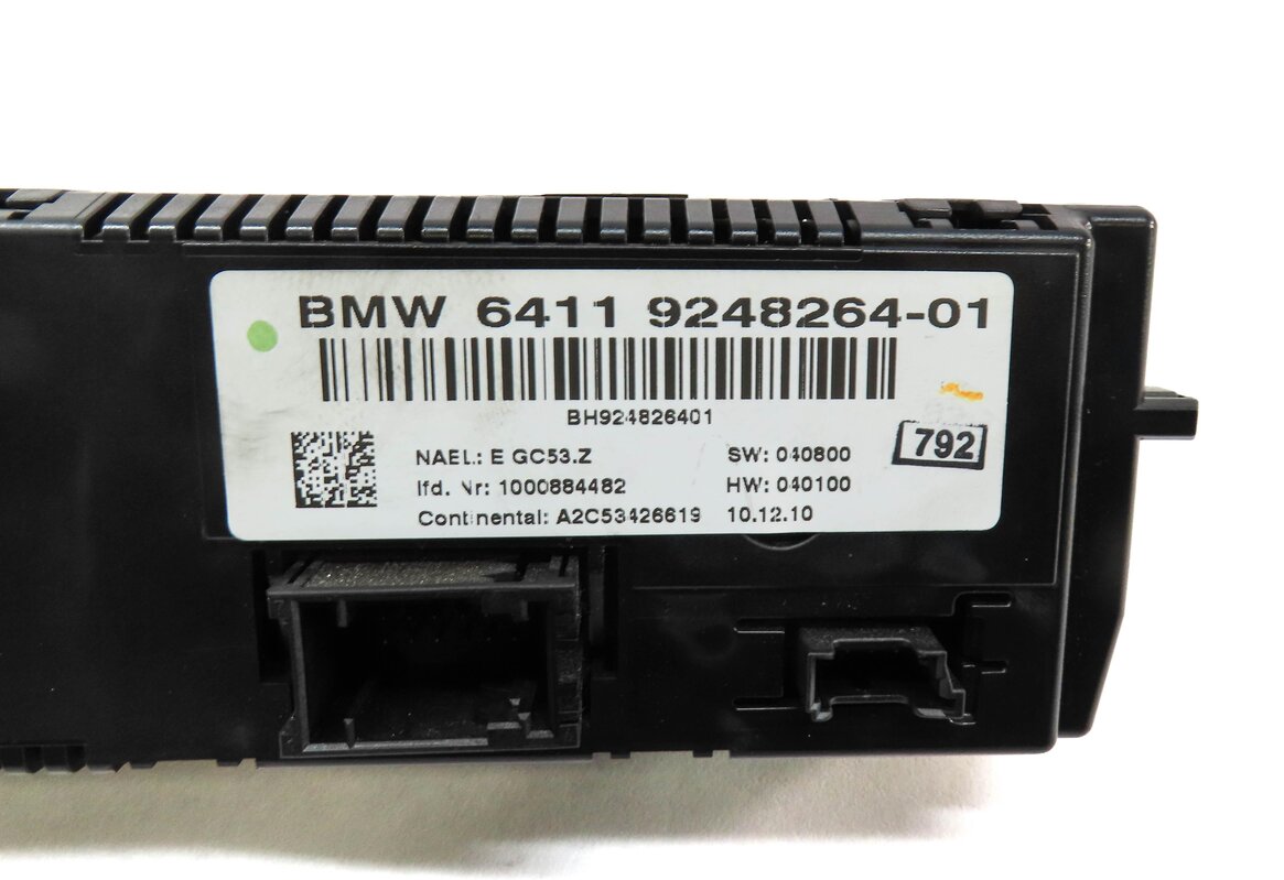 Thumbnail 5: 2011-2014 BMW X3 (F25) FRONT HEATER A/C TEMPERATURE CLIMATE CONTROL PANEL