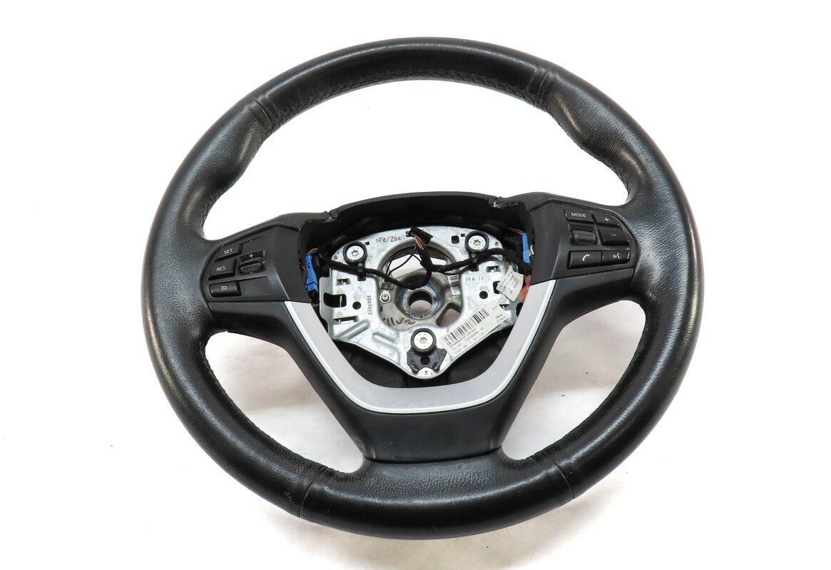 Thumbnail 2: 2011-2018 BMW X3 X4 (F25 F26) 3 SPOKE SPORT STEERING WHEEL w/ SWITCHES & PADDLES