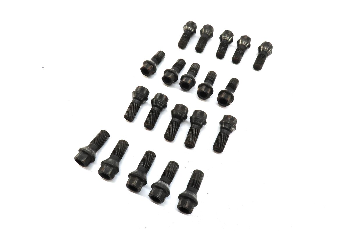 Thumbnail 1: 2011 BMW X3 (F25) WHEEL RIM LUG NUG BOLT SET OF 20