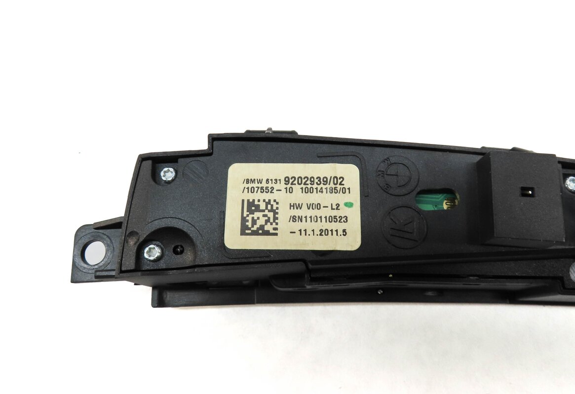 Thumbnail 5: 2011 BMW X3 (F25) TRACTION CONTROL SWITCH BUTTON PANEL 61319202939