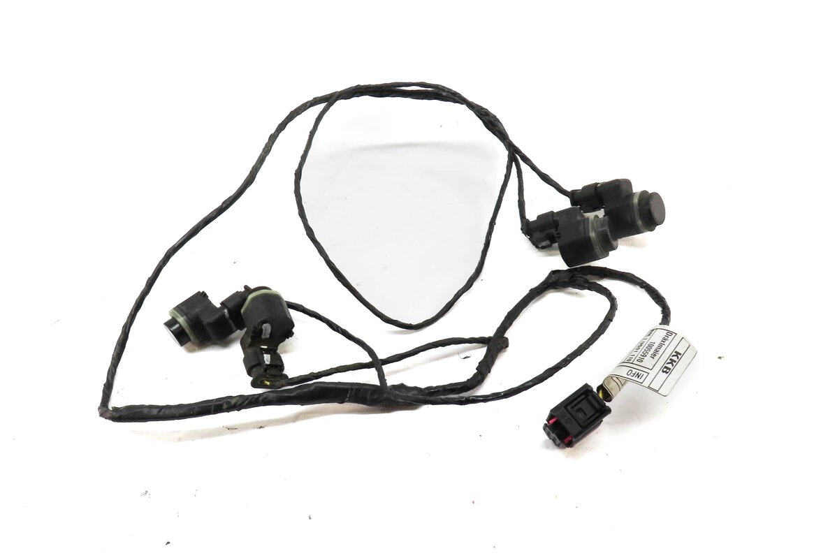 Thumbnail 3: 2011 BMW X3 F25 REAR PARK DISTANCE PARKING PDC SENSOR SET 4 (BLACK) w/ HARNESS