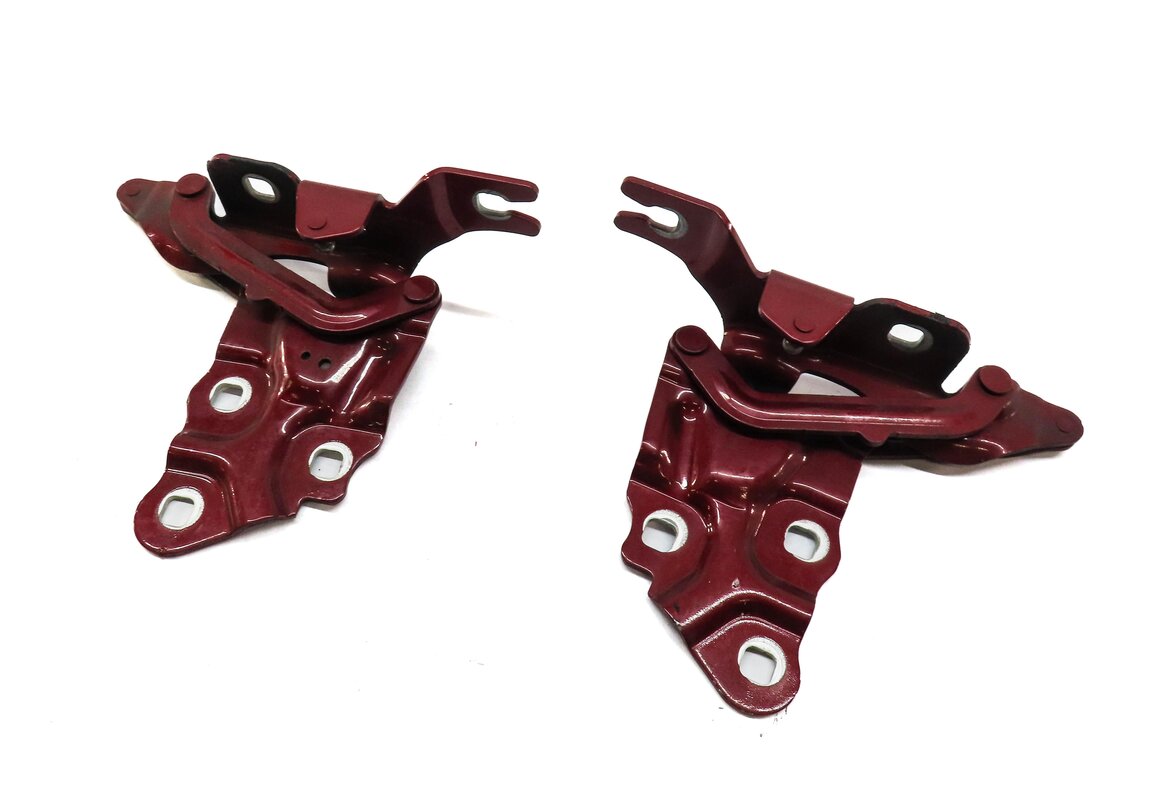 11-18 BMW X3 X4 (F25 F26) FRONT LEFT & RIGHT HOOD HINGE SET-2 (VERMILION RED)
