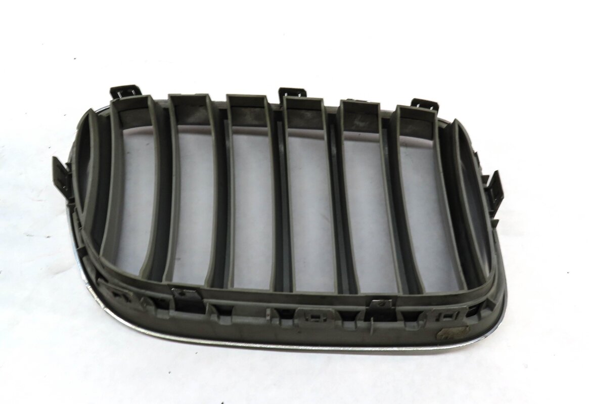 Thumbnail 4: 2011-2017 BMW X3 (F25) FRONT LEFT & RIGHT HOOD KIDNEY GRILLE SET (TITANIUM FINS)