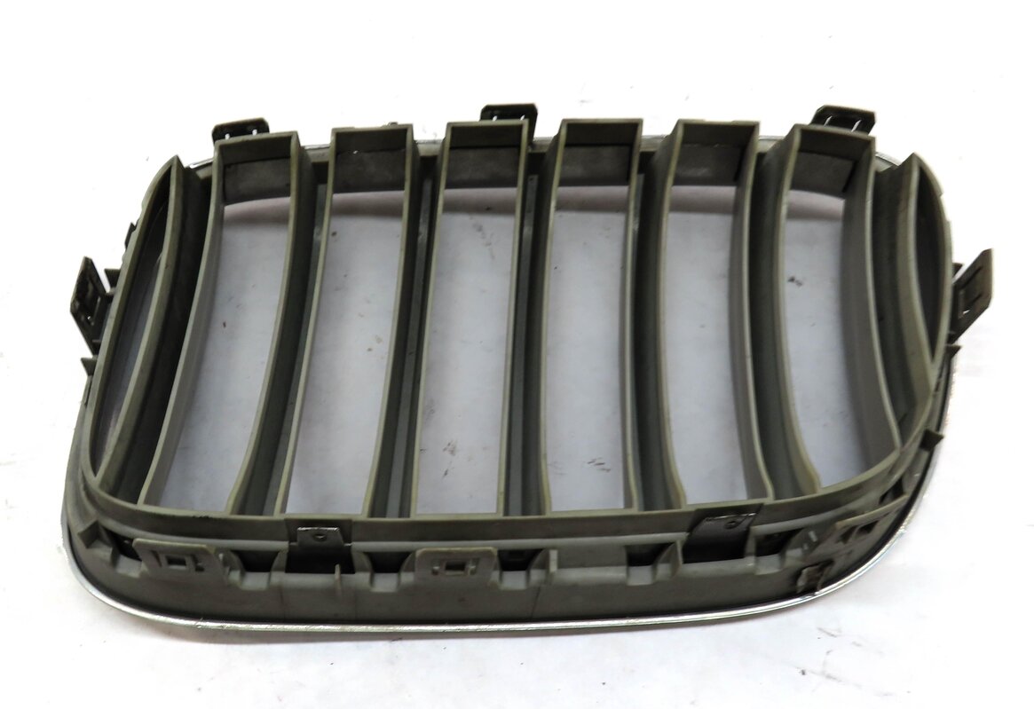 Thumbnail 6: 2011-2017 BMW X3 (F25) FRONT LEFT & RIGHT HOOD KIDNEY GRILLE SET (TITANIUM FINS)
