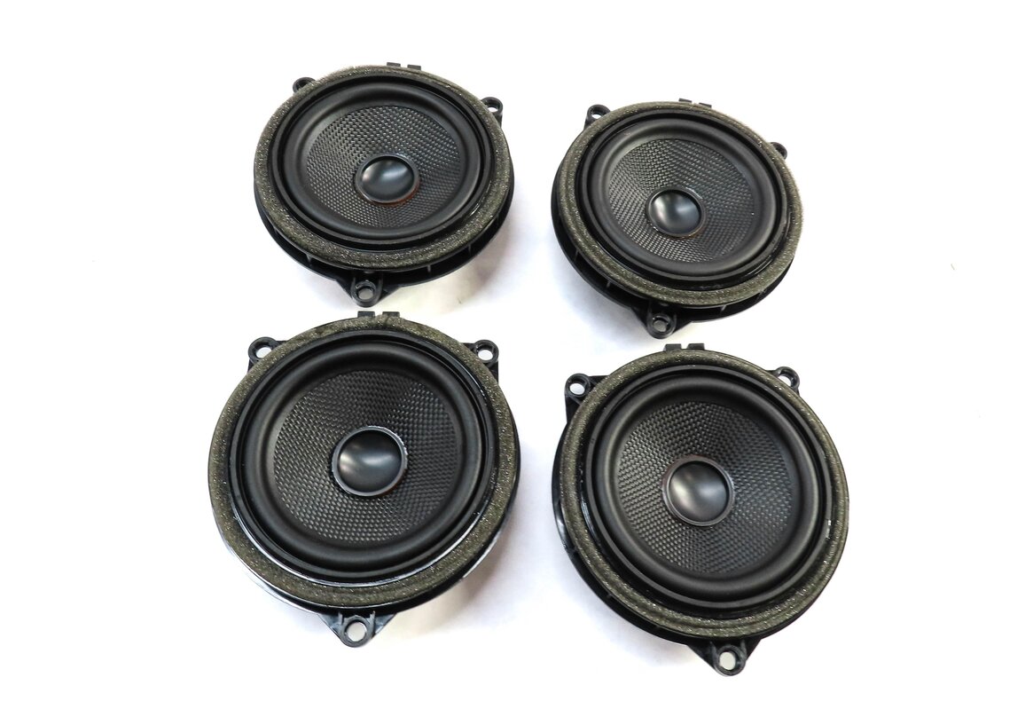 Thumbnail 6: 2011 BMW X3 (F25) FRONT REAR LEFT RIGHT WOOFER MIDRANGE TWEETER SPEAKER SET 12