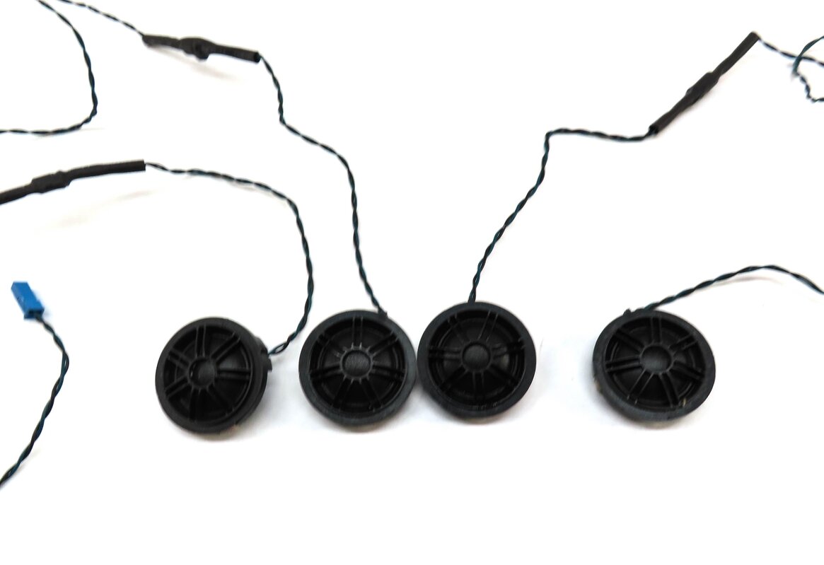 Thumbnail 8: 2011 BMW X3 (F25) FRONT REAR LEFT RIGHT WOOFER MIDRANGE TWEETER SPEAKER SET 12