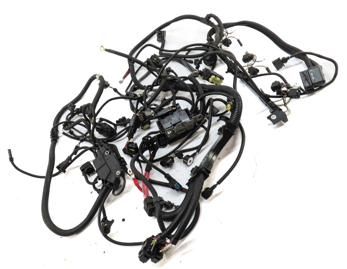 Thumbnail 3: 2011 BMW X3 (F25) 3.0L TURBO (N55) AUTO AWD ENGINE WIRE WIRING HARNESS