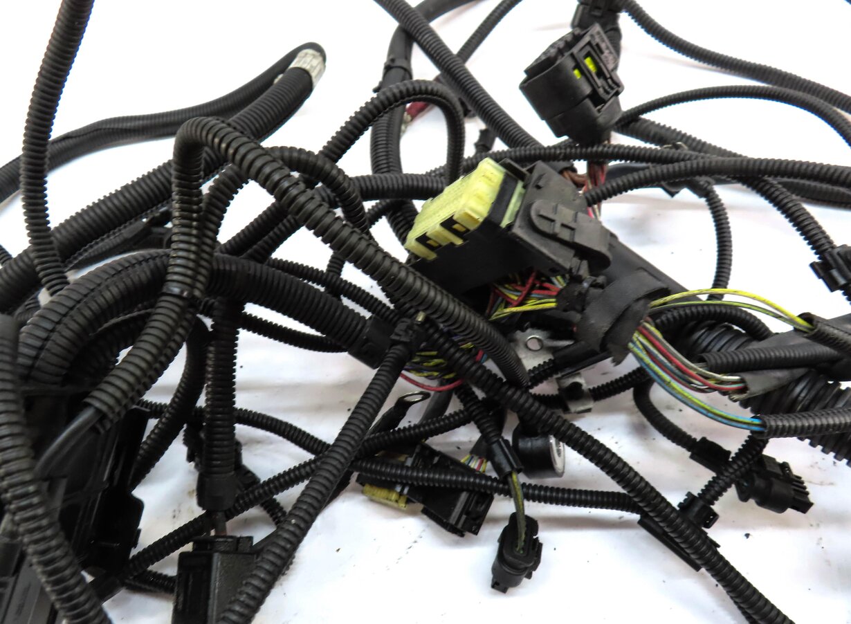 Thumbnail 5: 2011 BMW X3 (F25) 3.0L TURBO (N55) AUTO AWD ENGINE WIRE WIRING HARNESS
