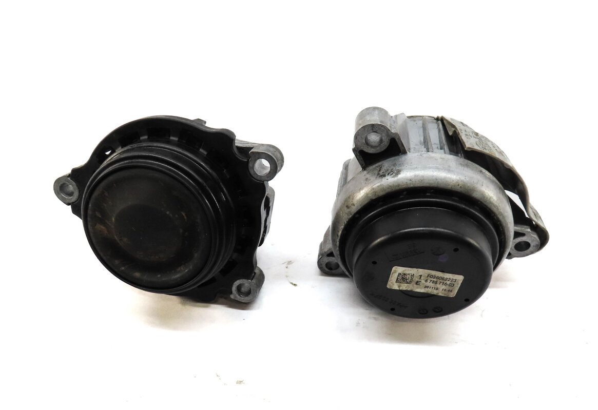 Thumbnail 2: 2011 BMW X3 (F25) 3.0L TURBO (N55) ENGINE MOTOR MOUNT SET 2 6785711 6785716