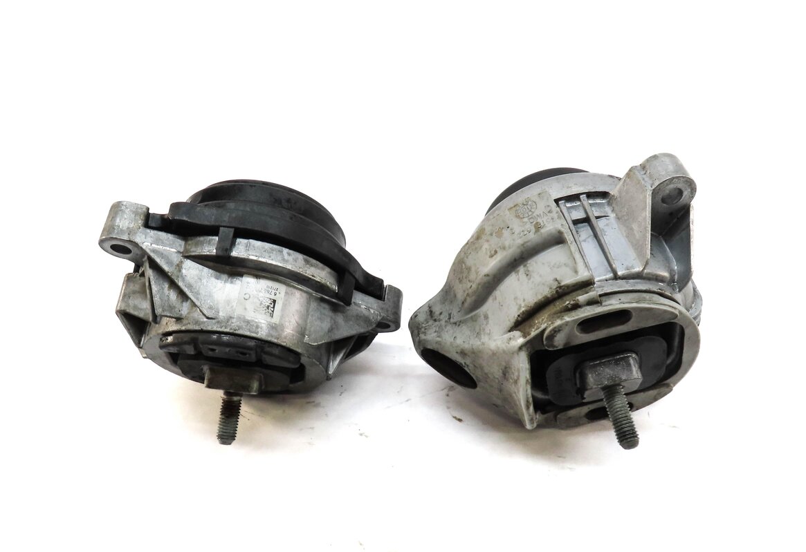 Thumbnail 3: 2011 BMW X3 (F25) 3.0L TURBO (N55) ENGINE MOTOR MOUNT SET 2 6785711 6785716