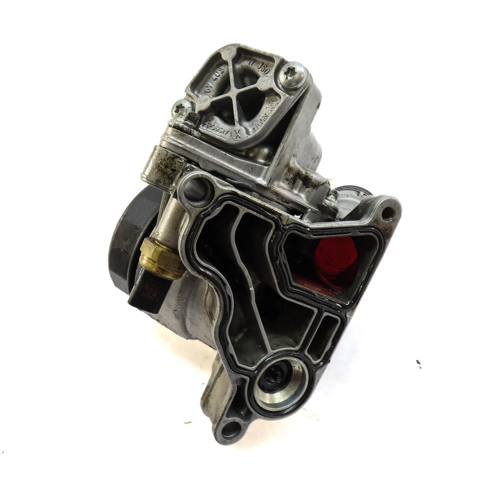Thumbnail 5: 2011 BMW X3 (F25) 3.0L TURBO (N55) ENGINE OIL FILTER HOUSING 7573051 7548032