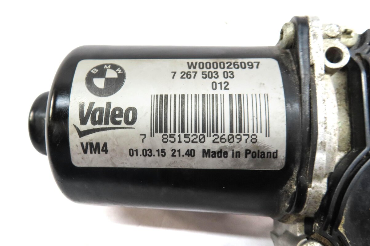 Thumbnail 4: 2012-2019 BMW 3 / 4 SERIES (F30 F31 F32 F33 F34) FRONT WINDSHIELD WIPER MOTOR