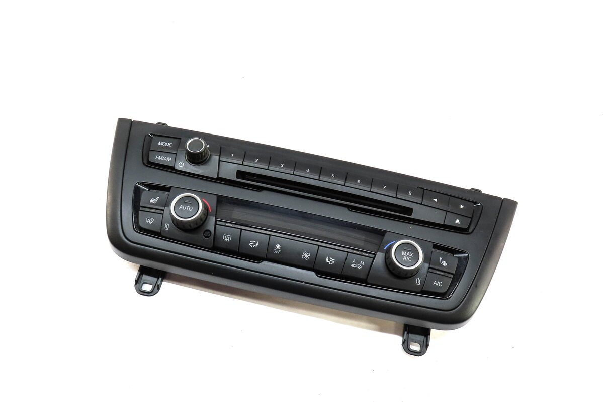 14-16 BMW 2 3 4 SERIES (F30 F32) A/C HEATER TEMPERATURE CLIMATE & RADIO CONTROL