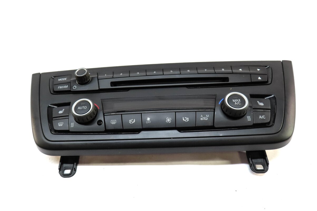 Thumbnail 4: 14-16 BMW 2 3 4 SERIES (F30 F32) A/C HEATER TEMPERATURE CLIMATE & RADIO CONTROL